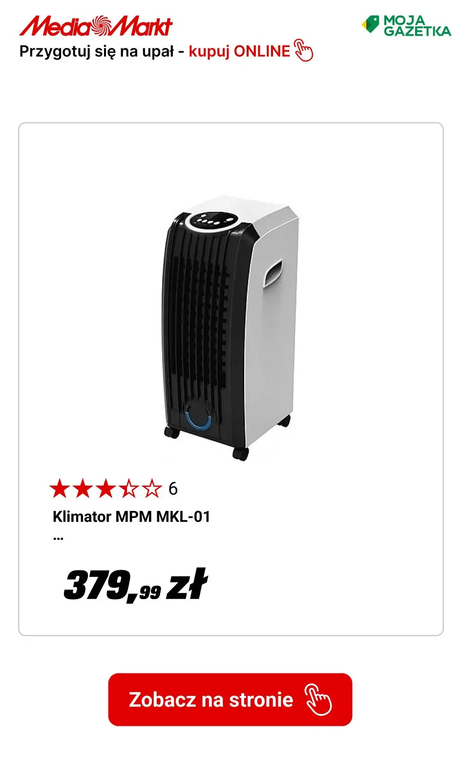 gazetka promocyjna Media Markt Chłodzące OKAZJE na upalne dni! - Strona 10