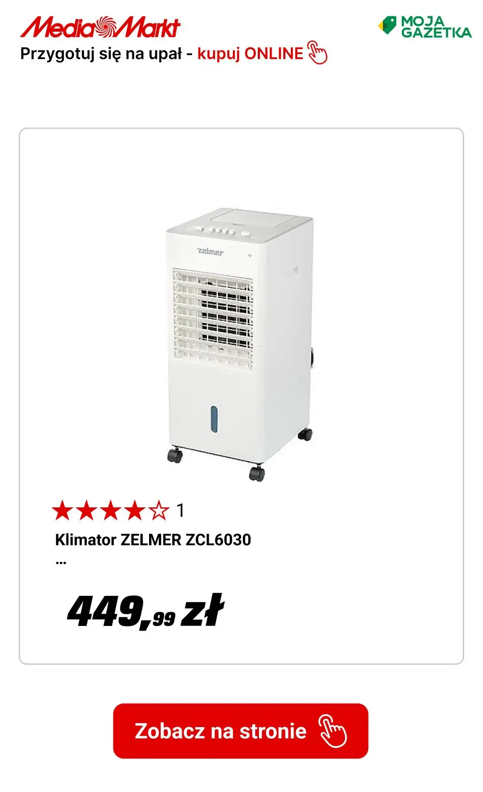 gazetka promocyjna Media Markt Chłodzące OKAZJE na upalne dni! - Strona 11