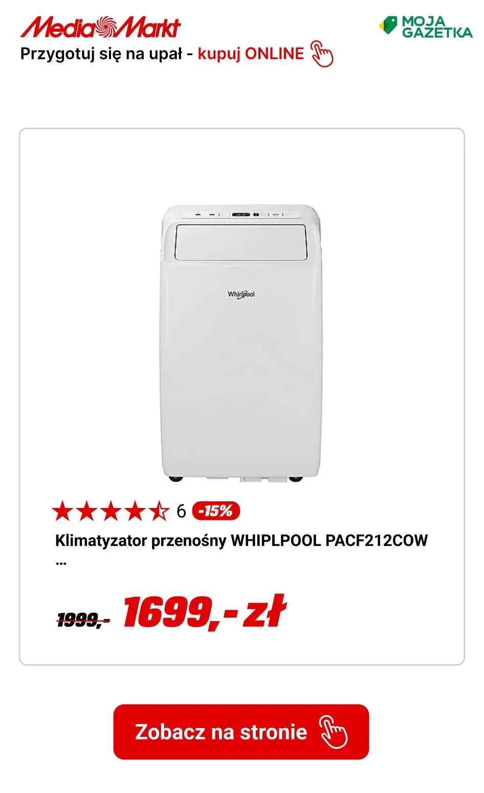 gazetka promocyjna Media Markt Chłodzące OKAZJE na upalne dni! - Strona 12