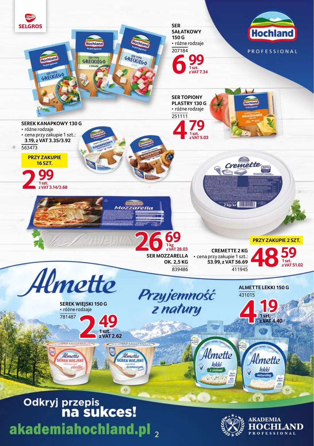 gazetka promocyjna SELGROS Markowe Produkty - Strona 2