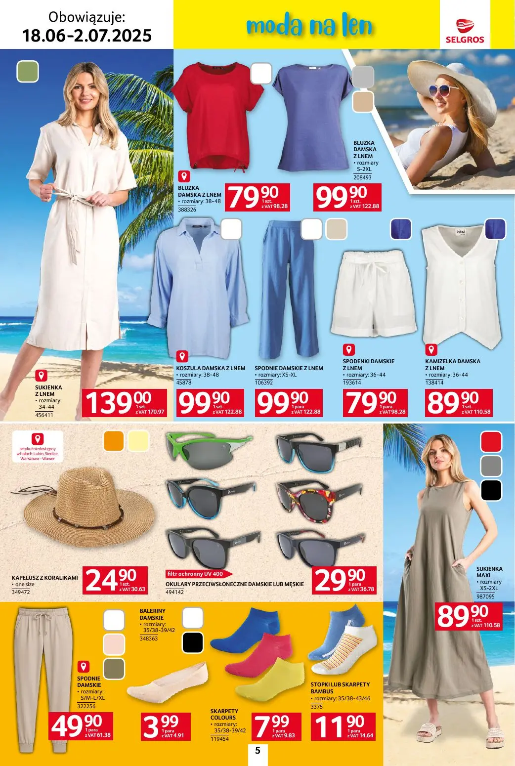 gazetka promocyjna SELGROS Katalog Urlop
- Strona 5