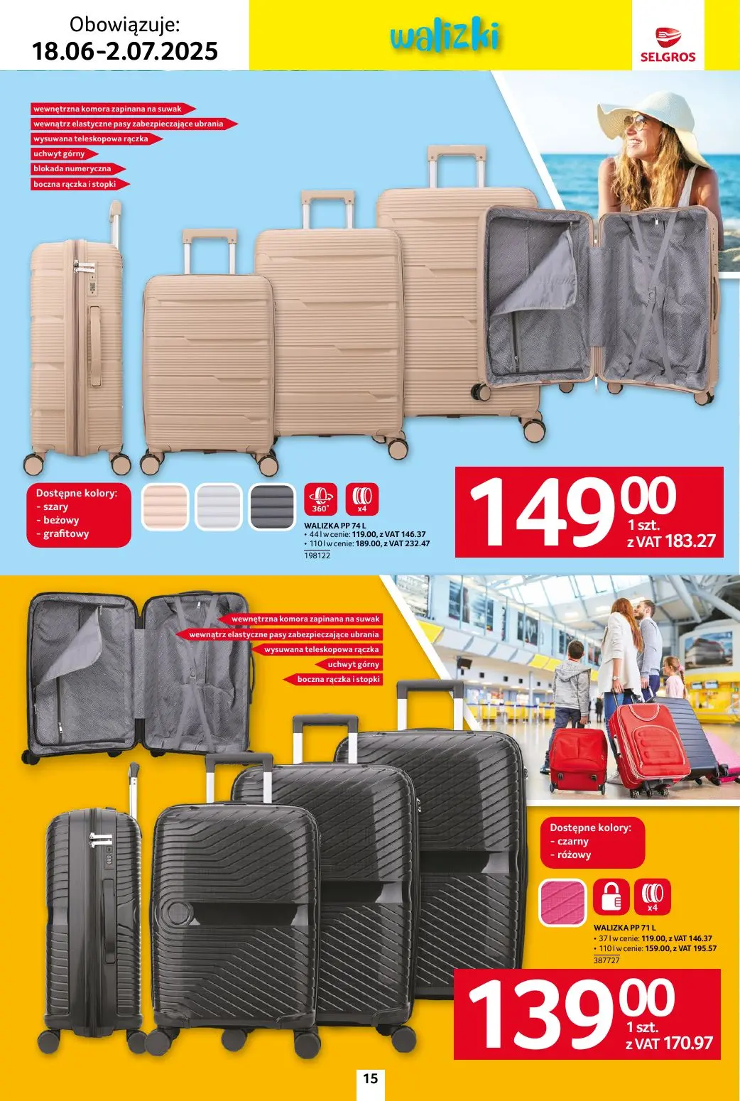 gazetka promocyjna SELGROS Katalog Urlop
- Strona 15