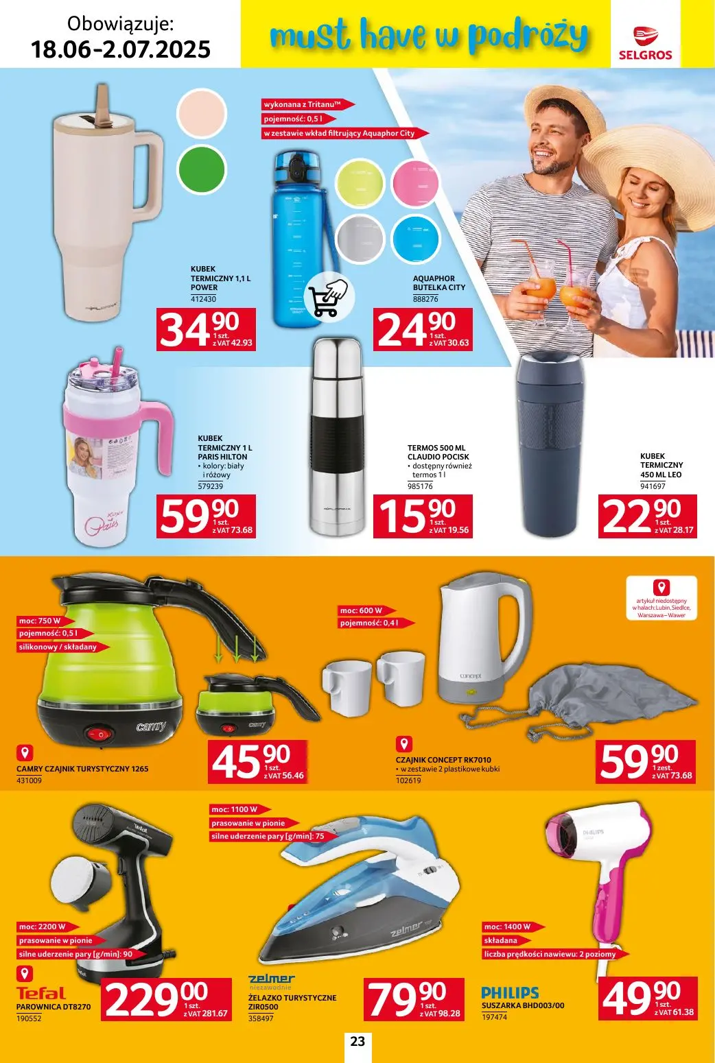 gazetka promocyjna SELGROS Katalog Urlop
- Strona 23