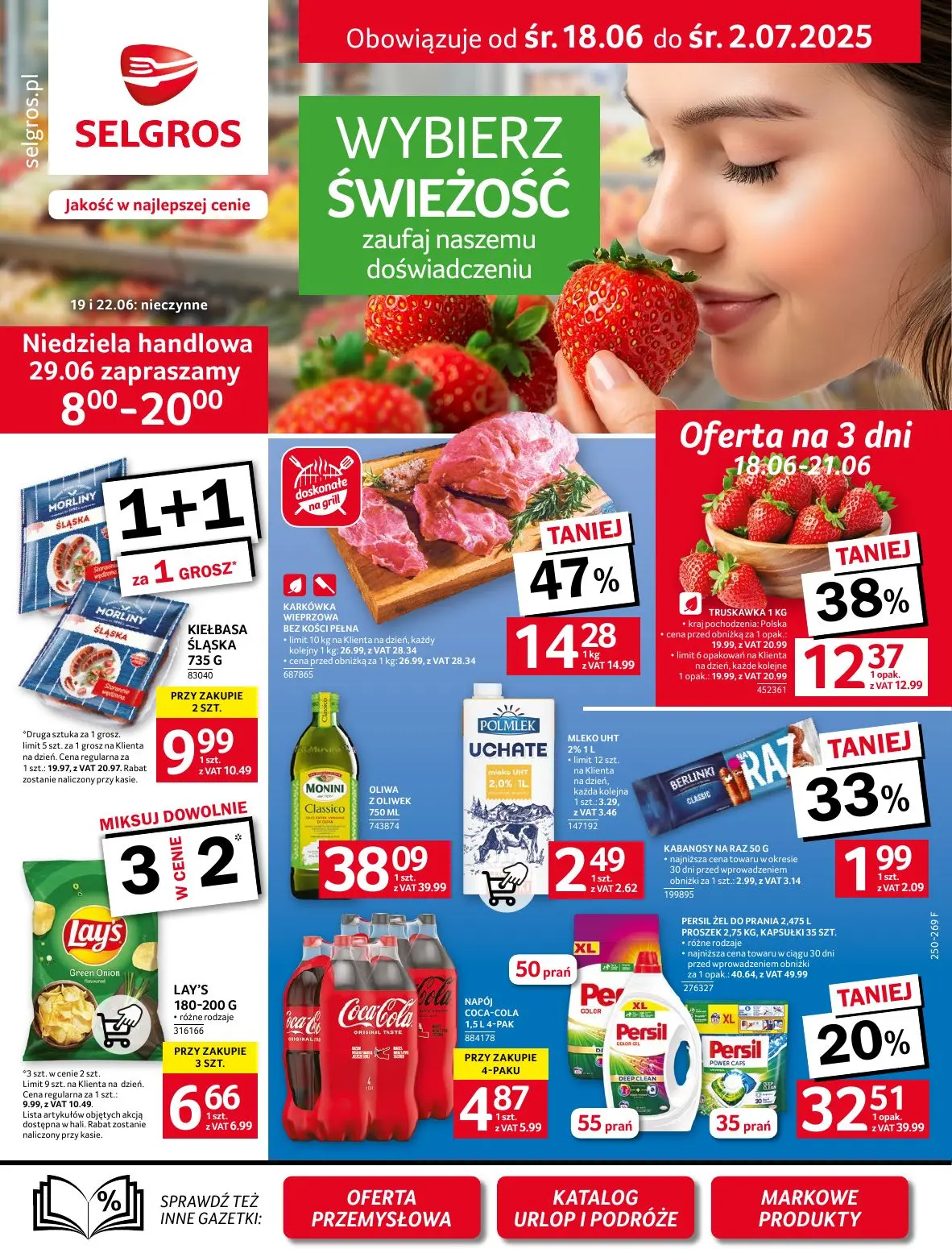 gazetka promocyjna SELGROS Oferta Spożywcza - Strona 1