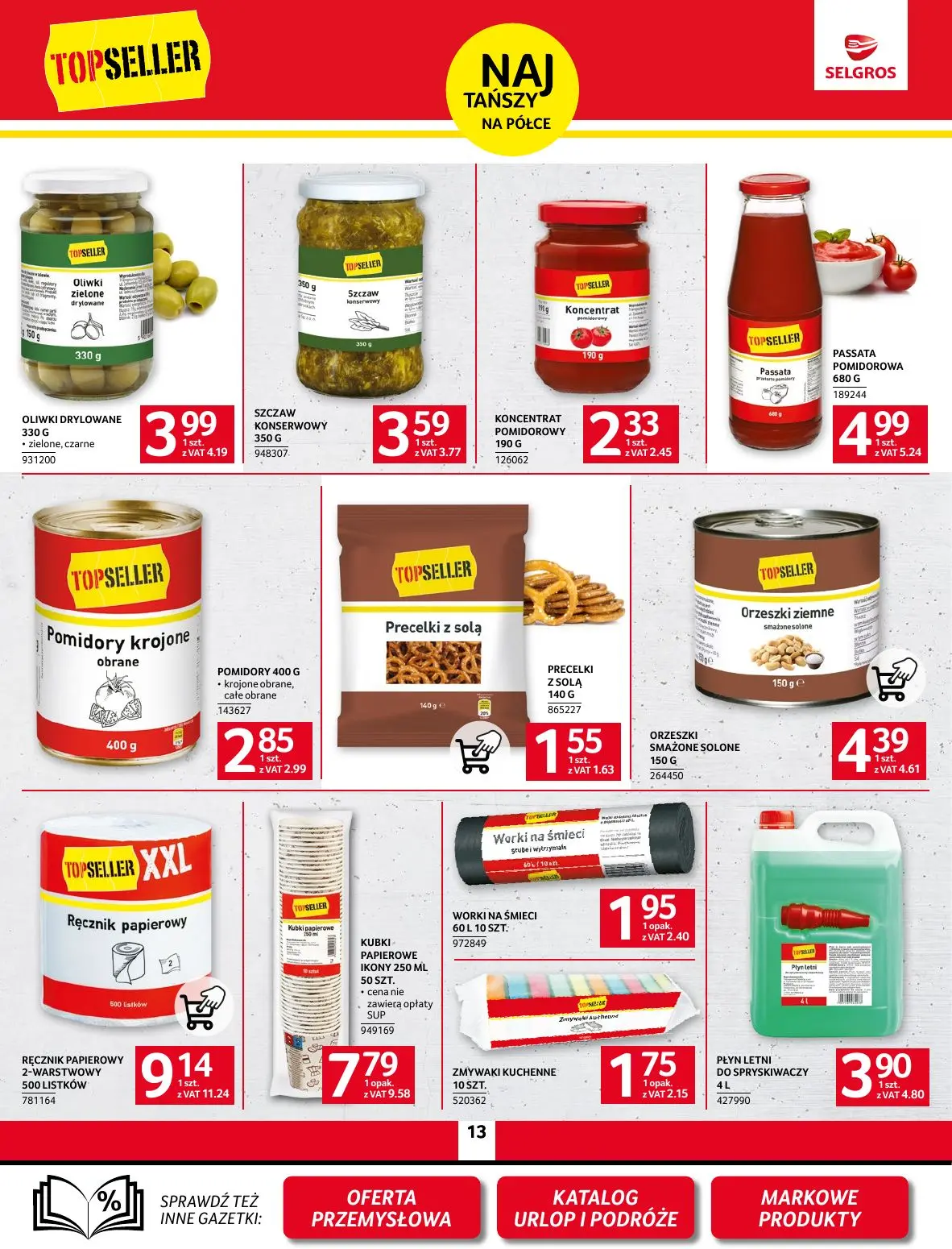 gazetka promocyjna SELGROS Oferta Spożywcza - Strona 13