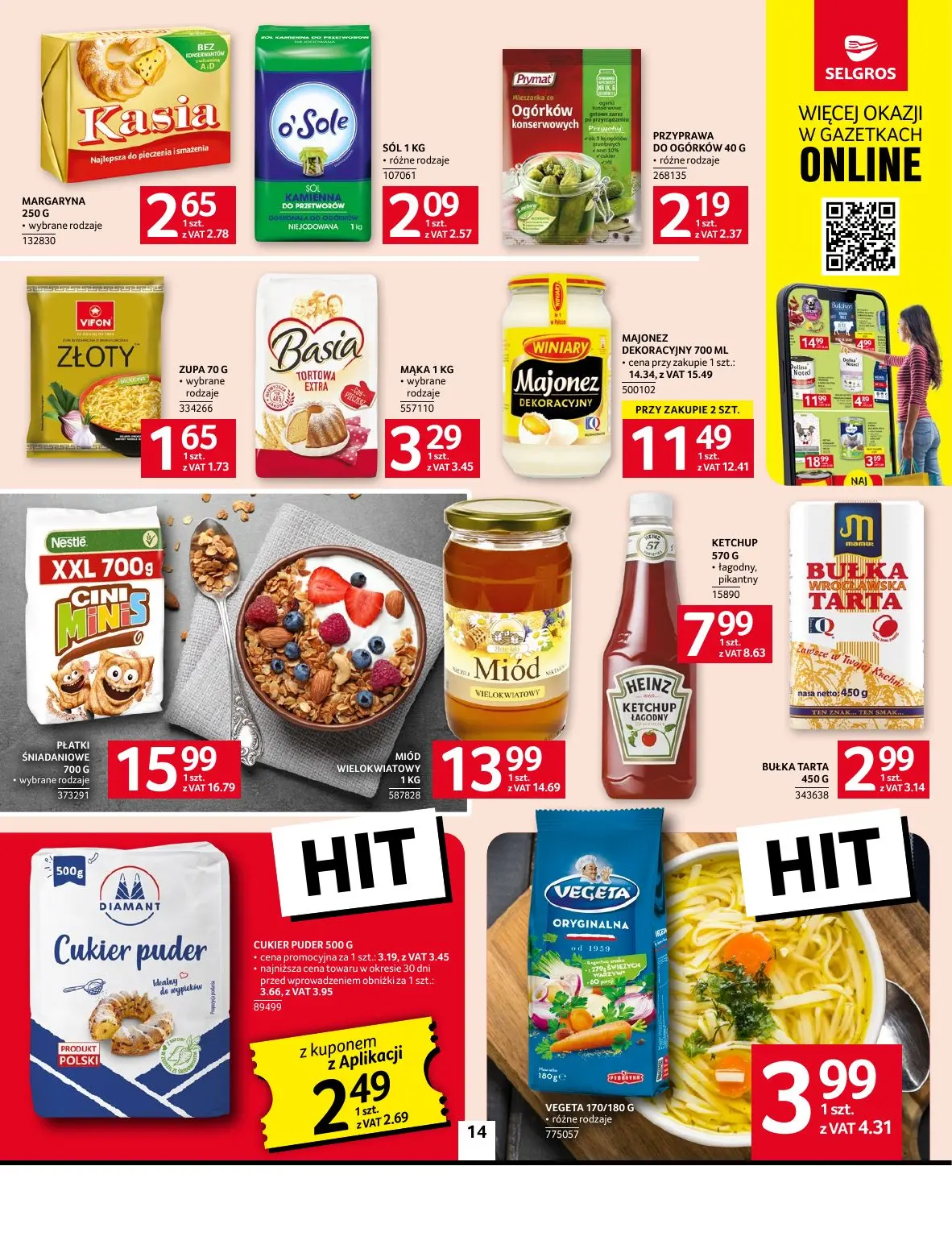 gazetka promocyjna SELGROS Oferta Spożywcza - Strona 14
