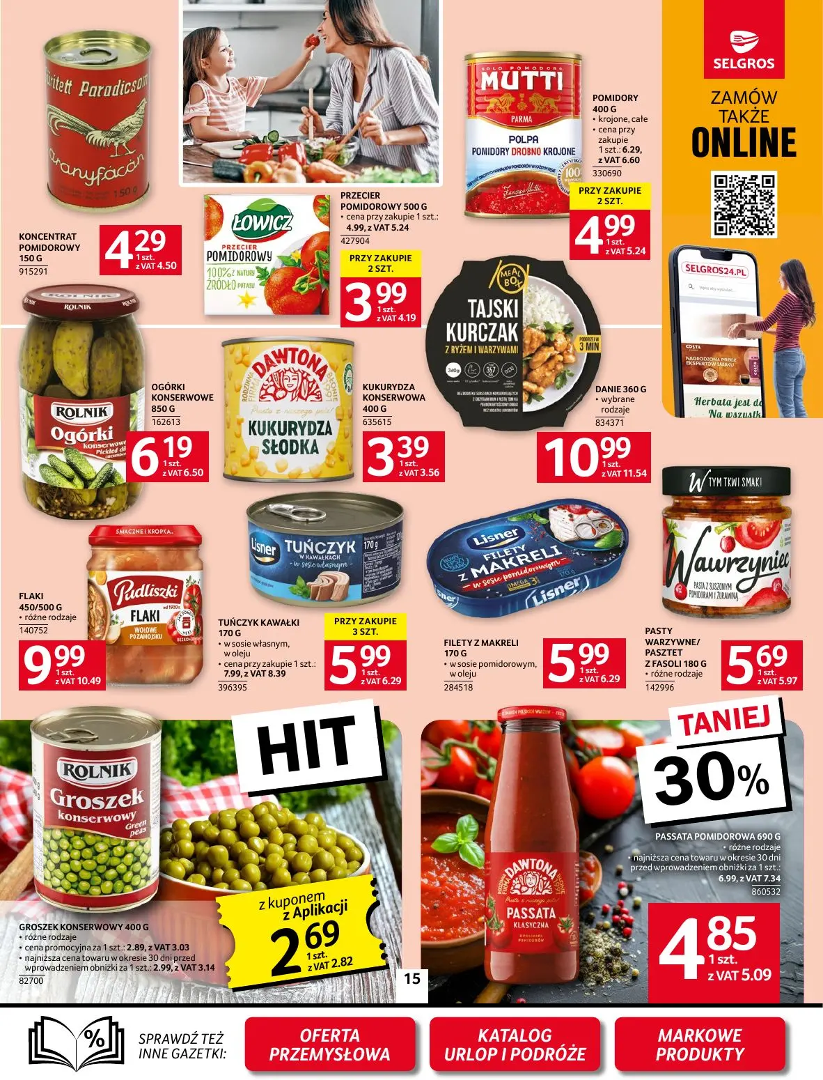 gazetka promocyjna SELGROS Oferta Spożywcza - Strona 15