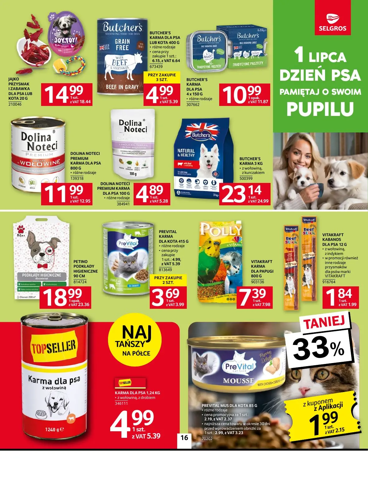 gazetka promocyjna SELGROS Oferta Spożywcza - Strona 16