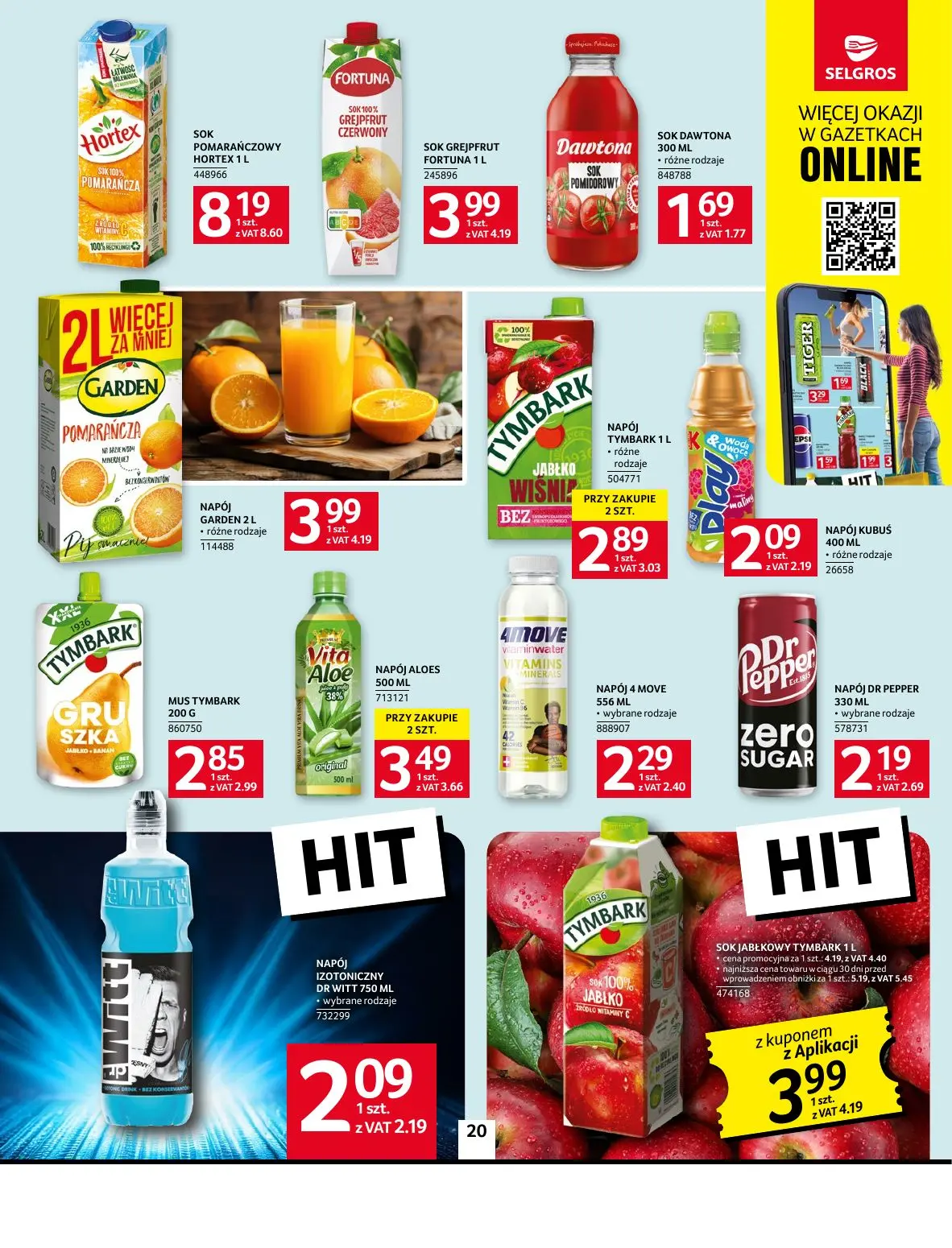 gazetka promocyjna SELGROS Oferta Spożywcza - Strona 20