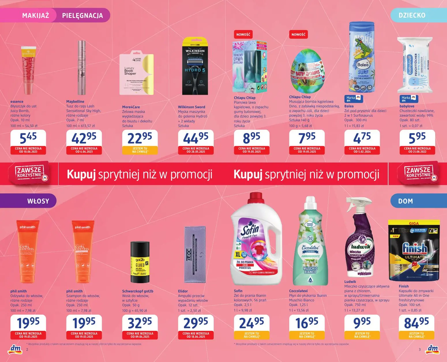 gazetka promocyjna Drogeria dm Kupuj sprytniej niż w promocji - Strona 2