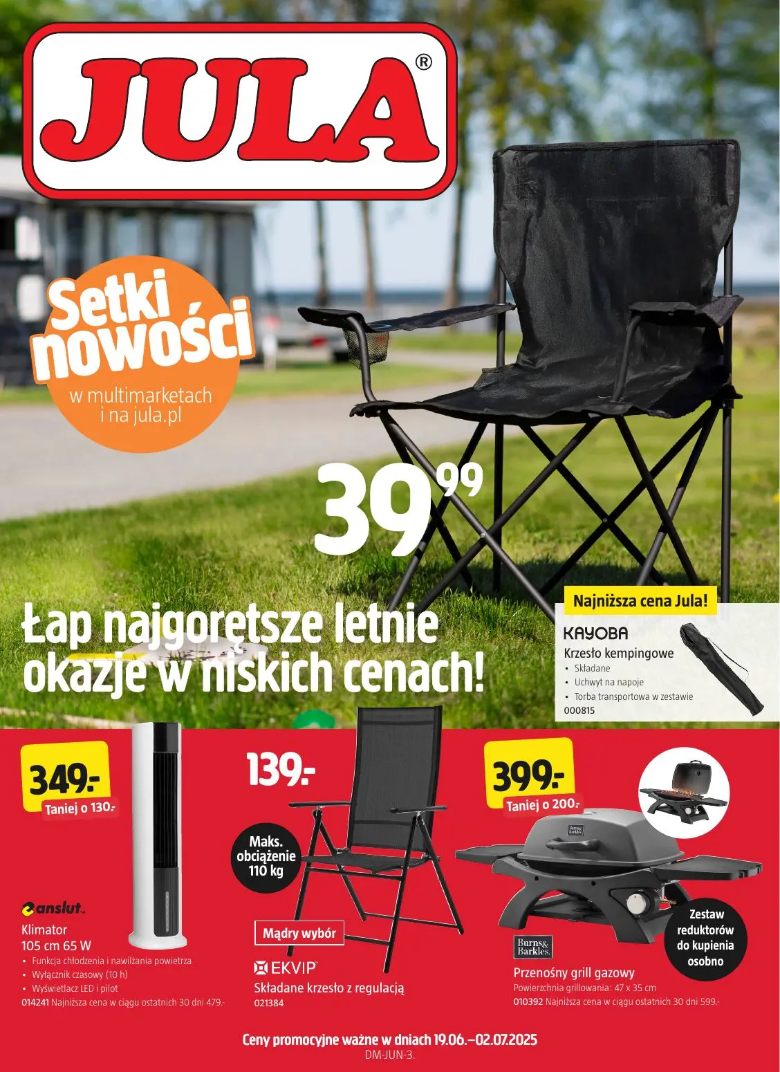 gazetka promocyjna JULA Setki nowości - Strona 1