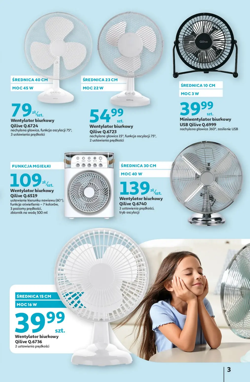gazetka promocyjna Auchan Wentylatory, klimatyzatory - Strona 3