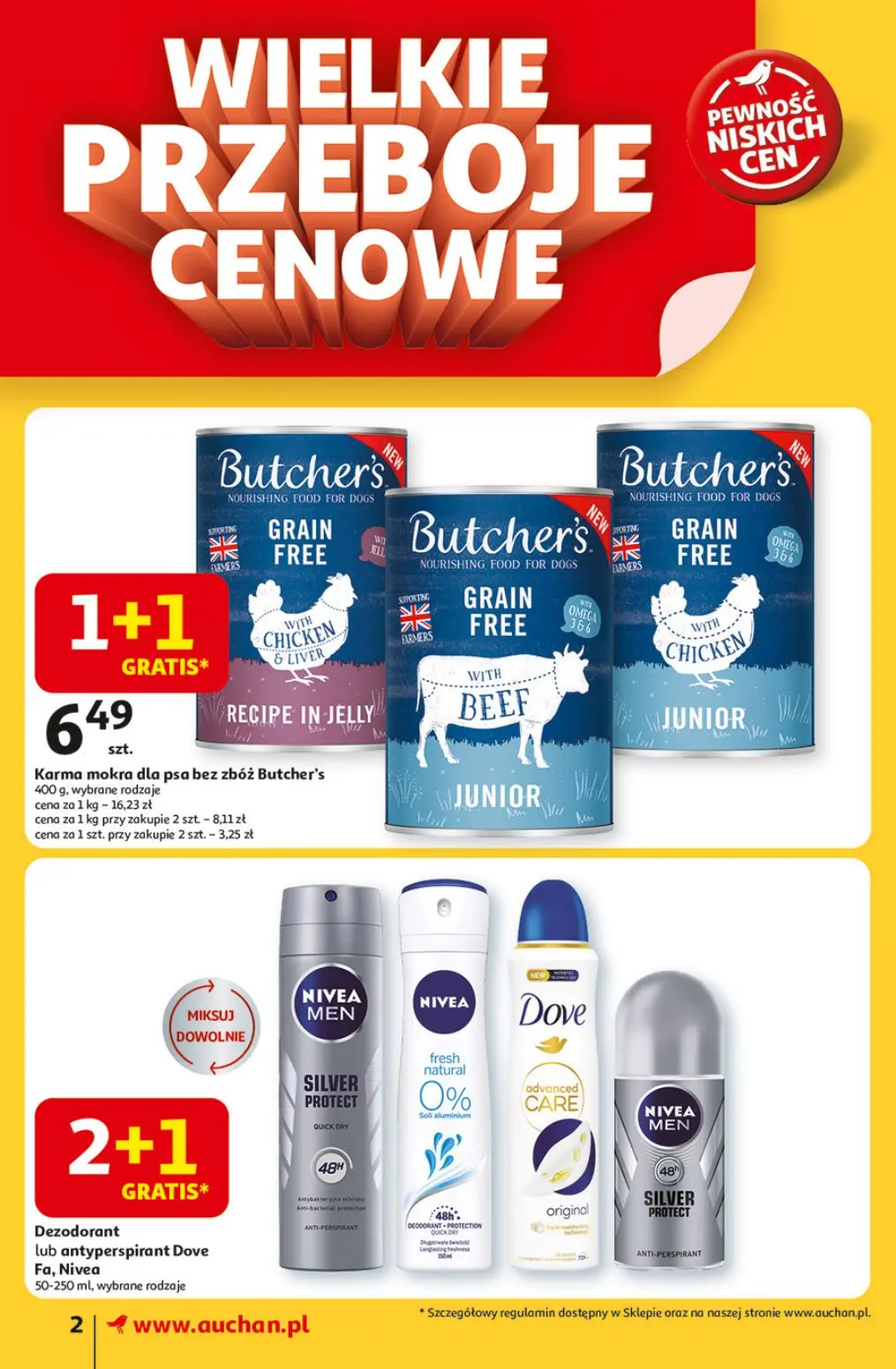 gazetka promocyjna Auchan Supermarket Wielkie przeboje cenowe - Strona 2