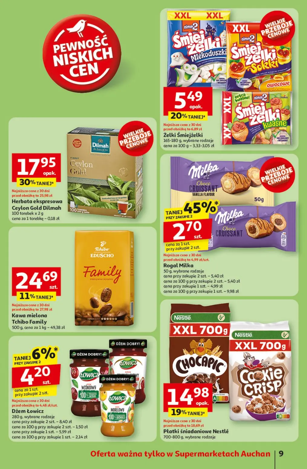 gazetka promocyjna Auchan Supermarket Wielkie przeboje cenowe - Strona 11