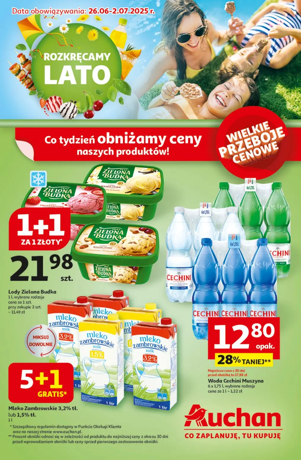 gazetka promocyjna Auchan Wielkie przeboje cenowe - Strona 1