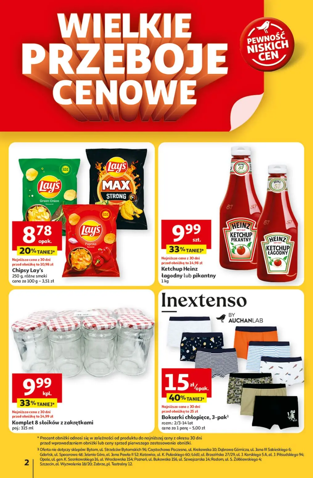 gazetka promocyjna Auchan Wielkie przeboje cenowe - Strona 2