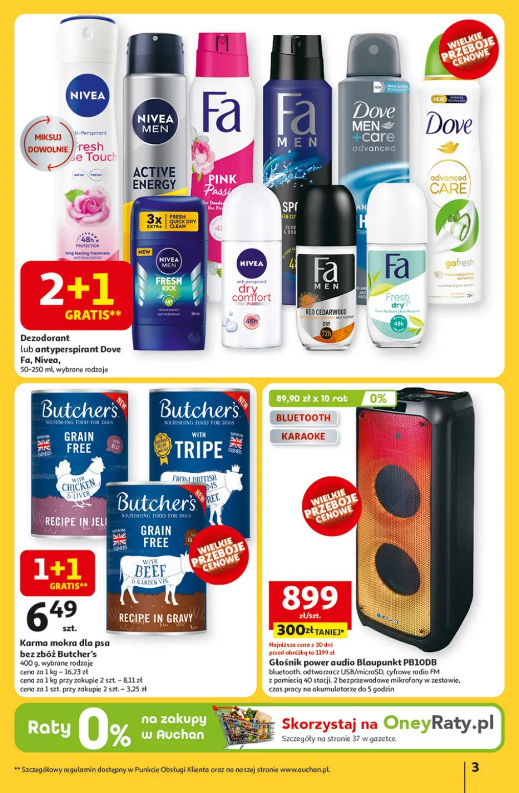 gazetka promocyjna Auchan Wielkie przeboje cenowe - Strona 3