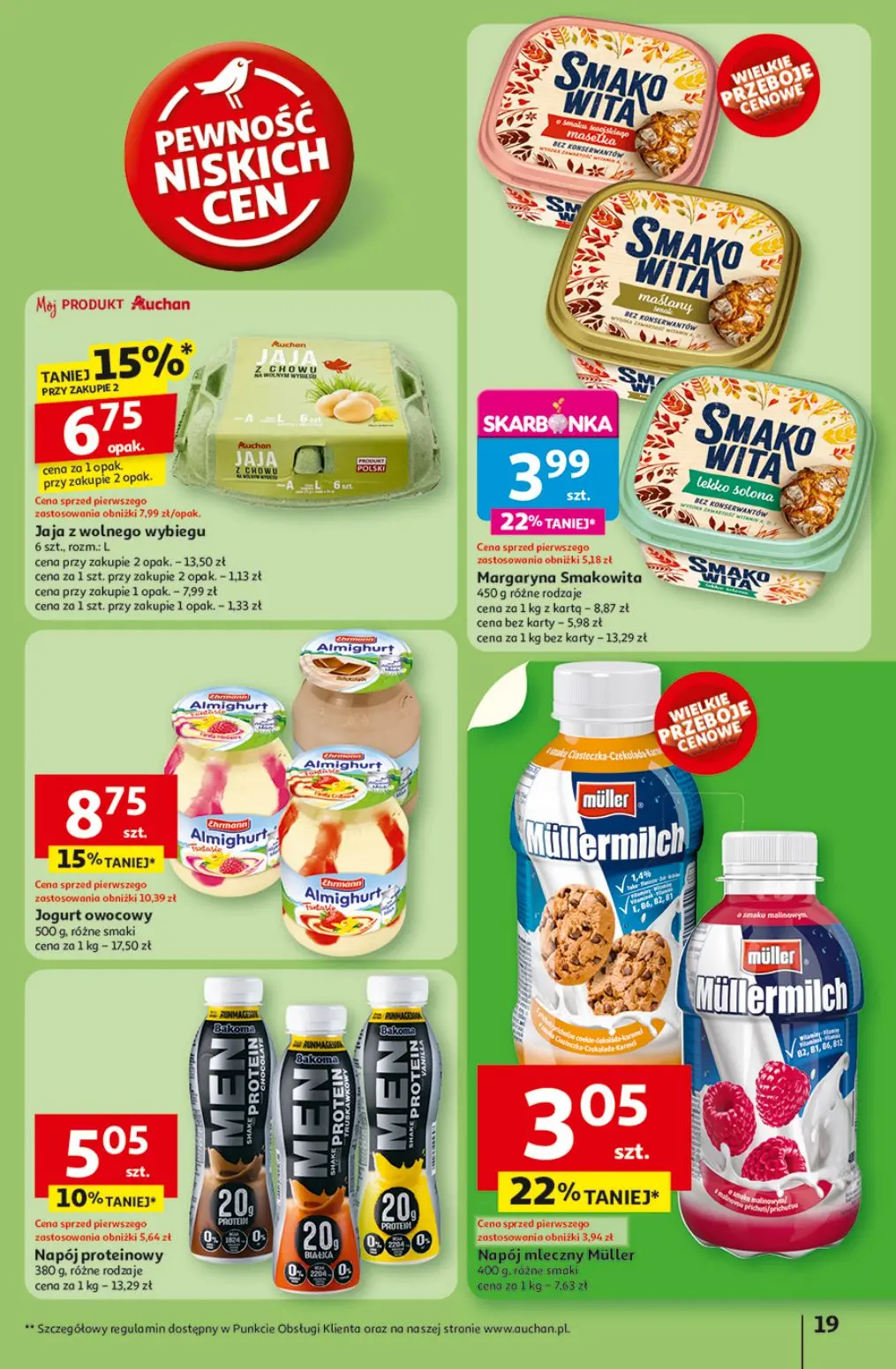 gazetka promocyjna Auchan Wielkie przeboje cenowe - Strona 21