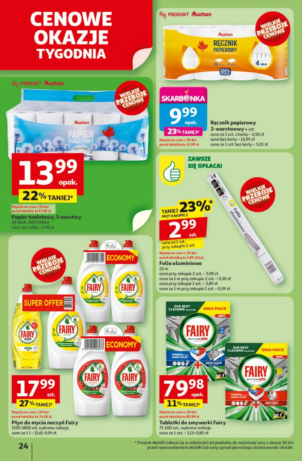 gazetka promocyjna Auchan Wielkie przeboje cenowe - Strona 26