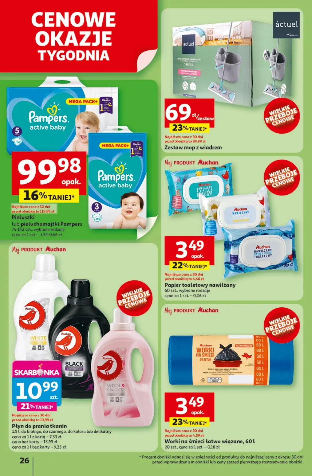 gazetka promocyjna Auchan Wielkie przeboje cenowe - Strona 28