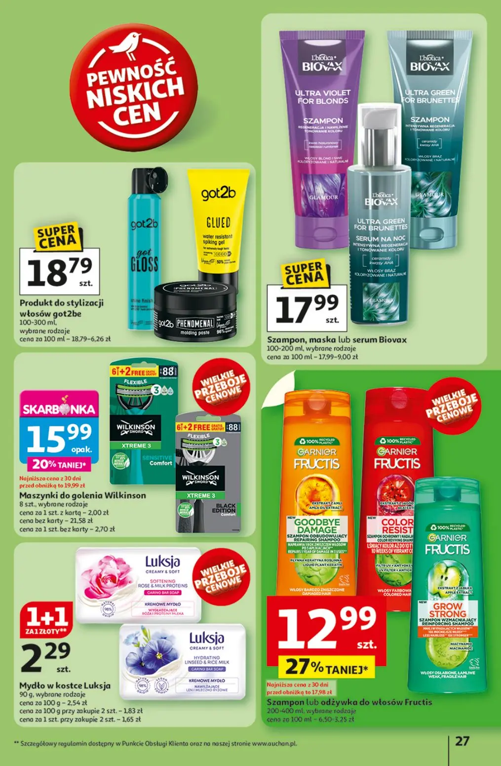 gazetka promocyjna Auchan Wielkie przeboje cenowe - Strona 29