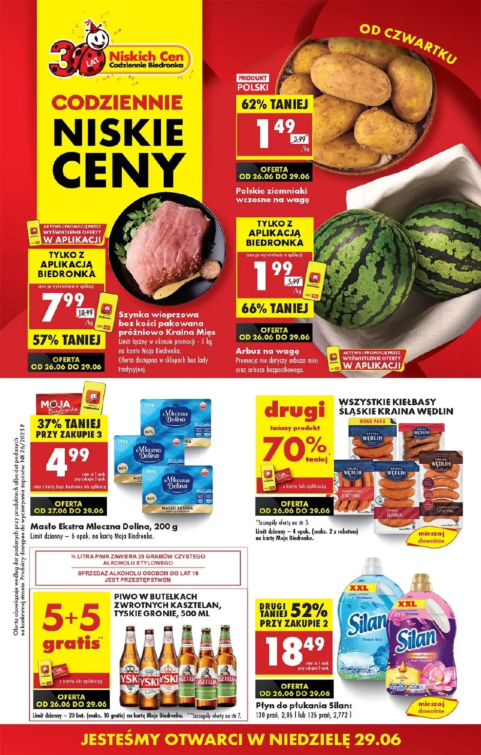 gazetka promocyjna Biedronka Od czwartku - Strona 1