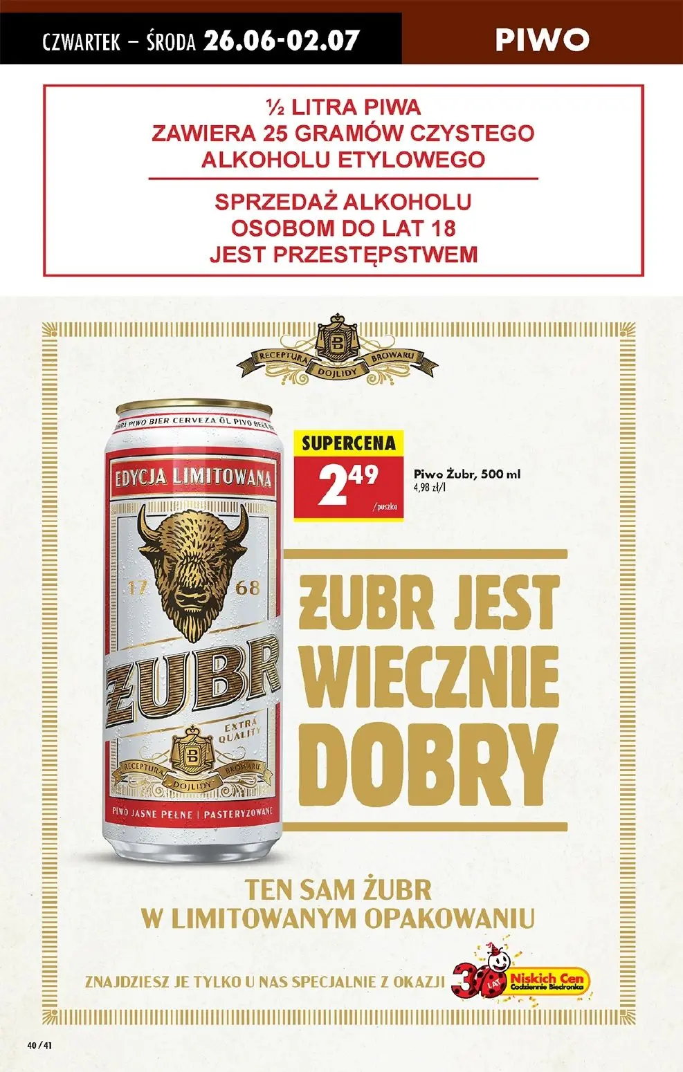 gazetka promocyjna Biedronka Lada tradycyjna. Od czwartku - Strona 52