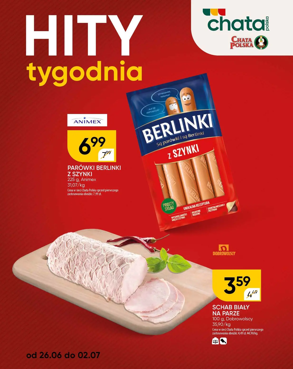 gazetka promocyjna Chata Polska Hity tygodnia - Strona 2
