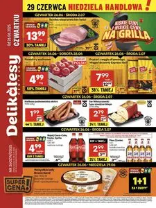 Gazetka promocyjna Delikatesy Centrum, ważna od 2025-06-26 do 2025-07-02.