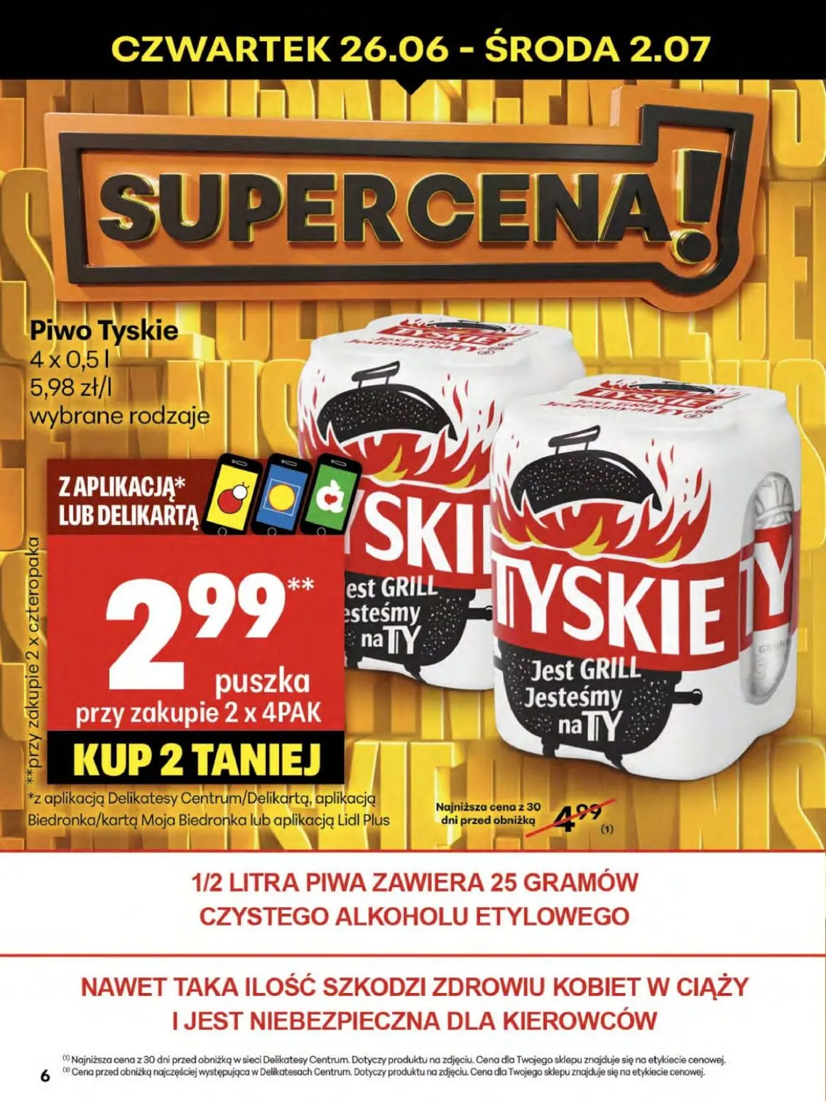 gazetka promocyjna Delikatesy Centrum Od czwartku - Strona 6