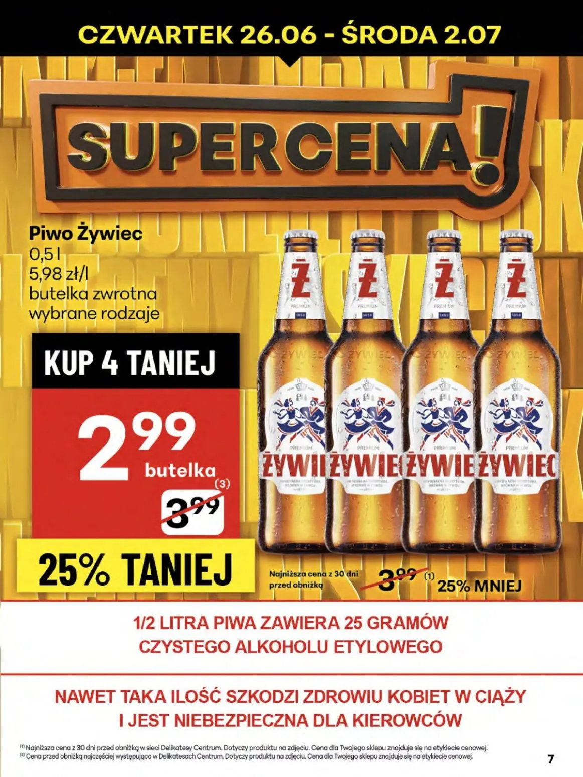 gazetka promocyjna Delikatesy Centrum Od czwartku - Strona 7