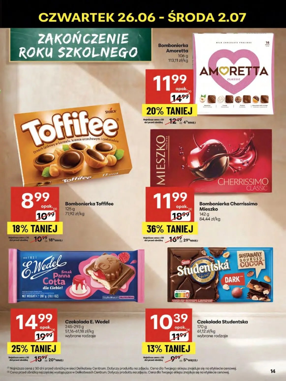 gazetka promocyjna Delikatesy Centrum Od czwartku - Strona 14