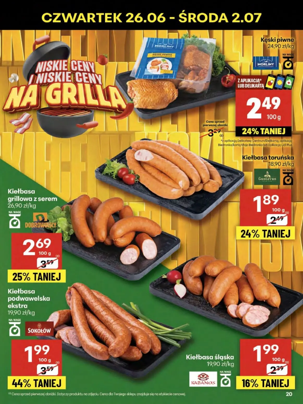 gazetka promocyjna Delikatesy Centrum Od czwartku - Strona 20