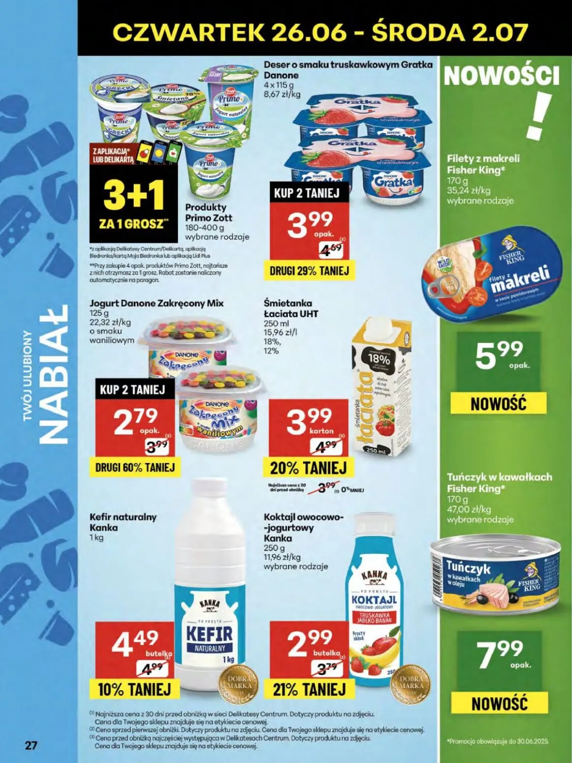 gazetka promocyjna Delikatesy Centrum Od czwartku - Strona 27