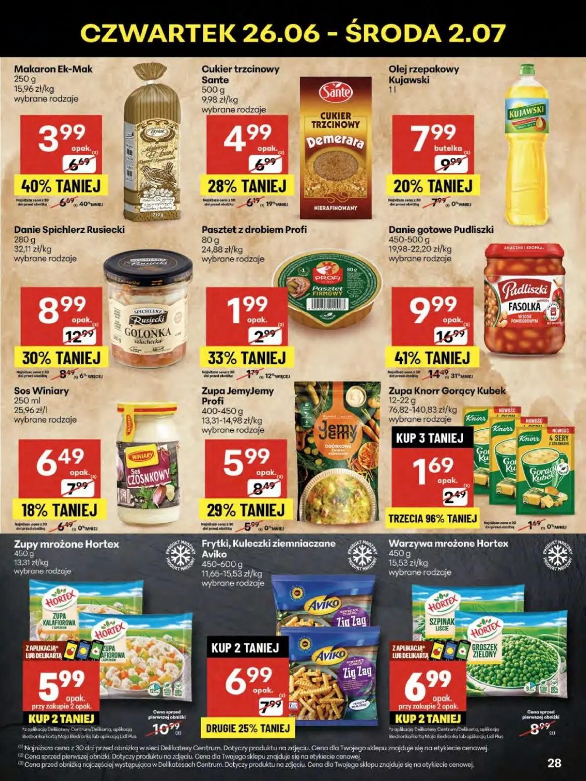 gazetka promocyjna Delikatesy Centrum Od czwartku - Strona 28
