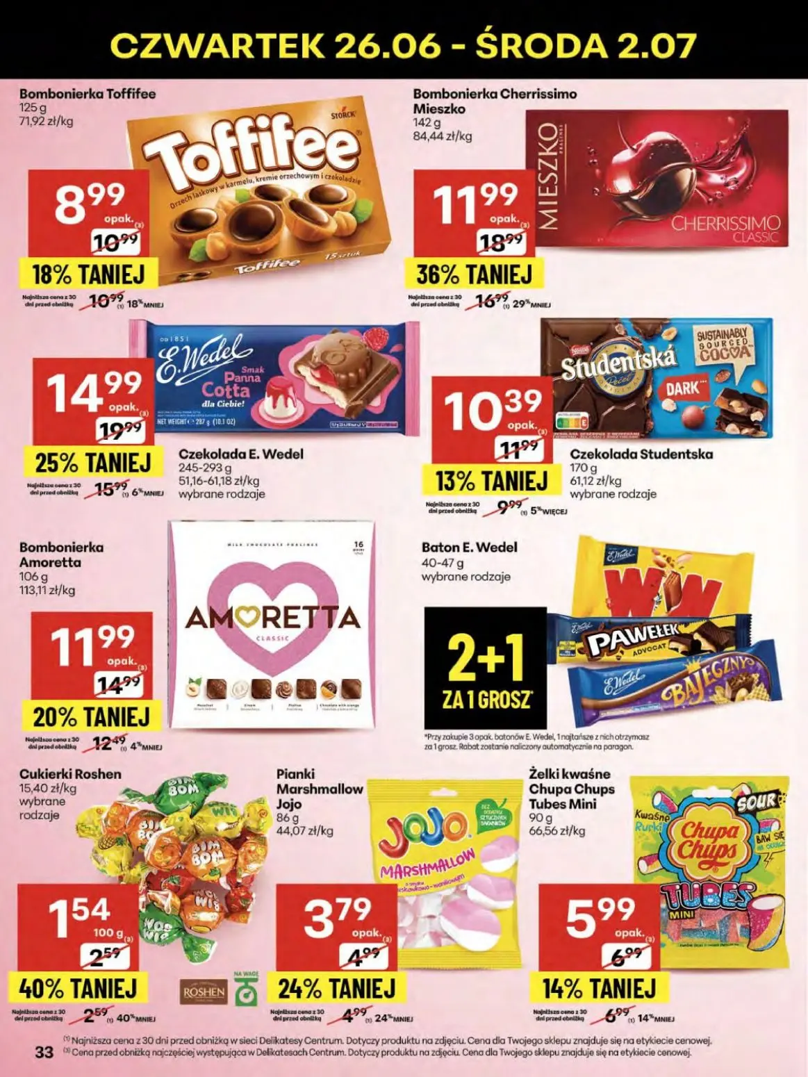 gazetka promocyjna Delikatesy Centrum Od czwartku - Strona 33