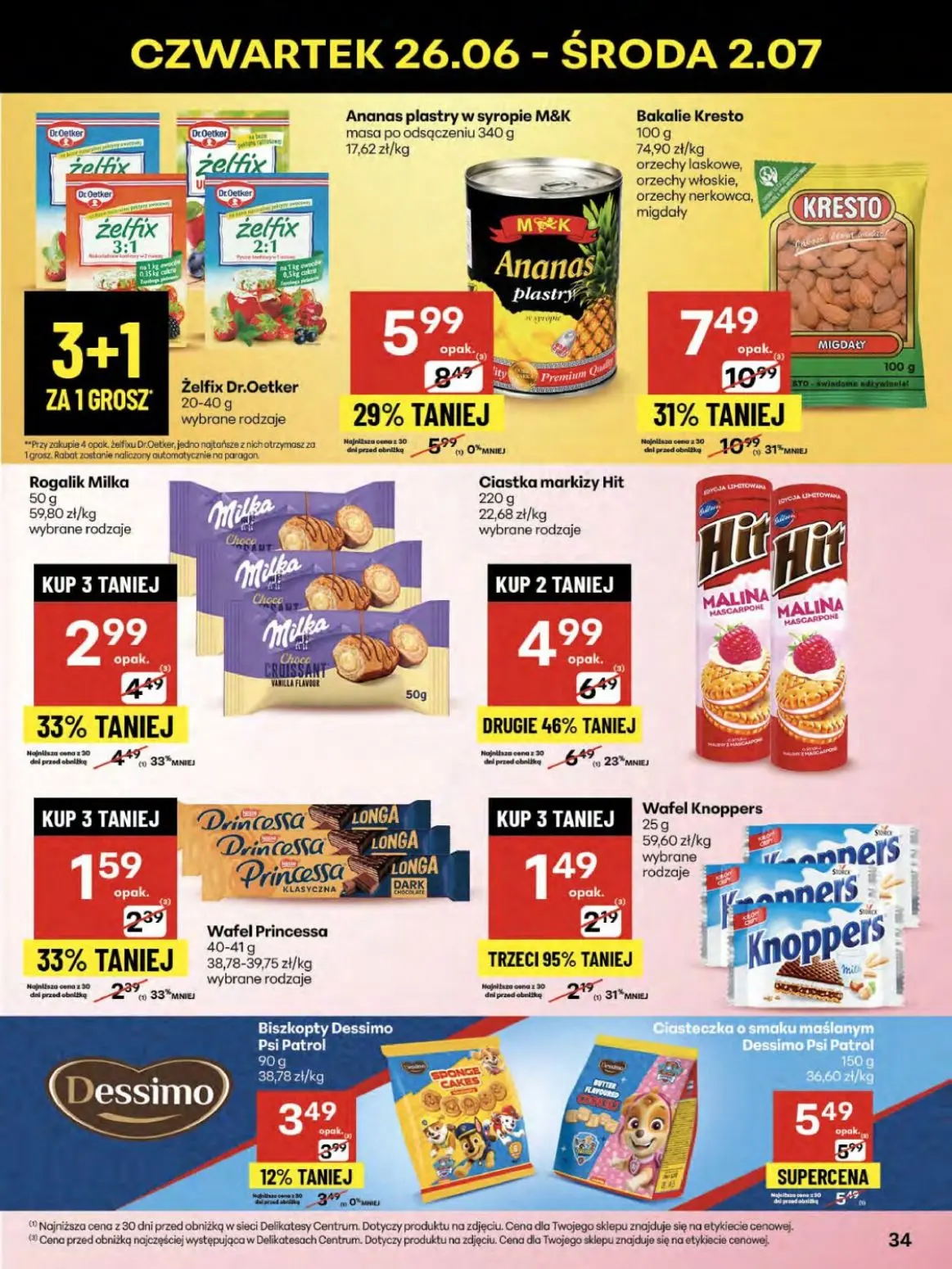 gazetka promocyjna Delikatesy Centrum Od czwartku - Strona 34
