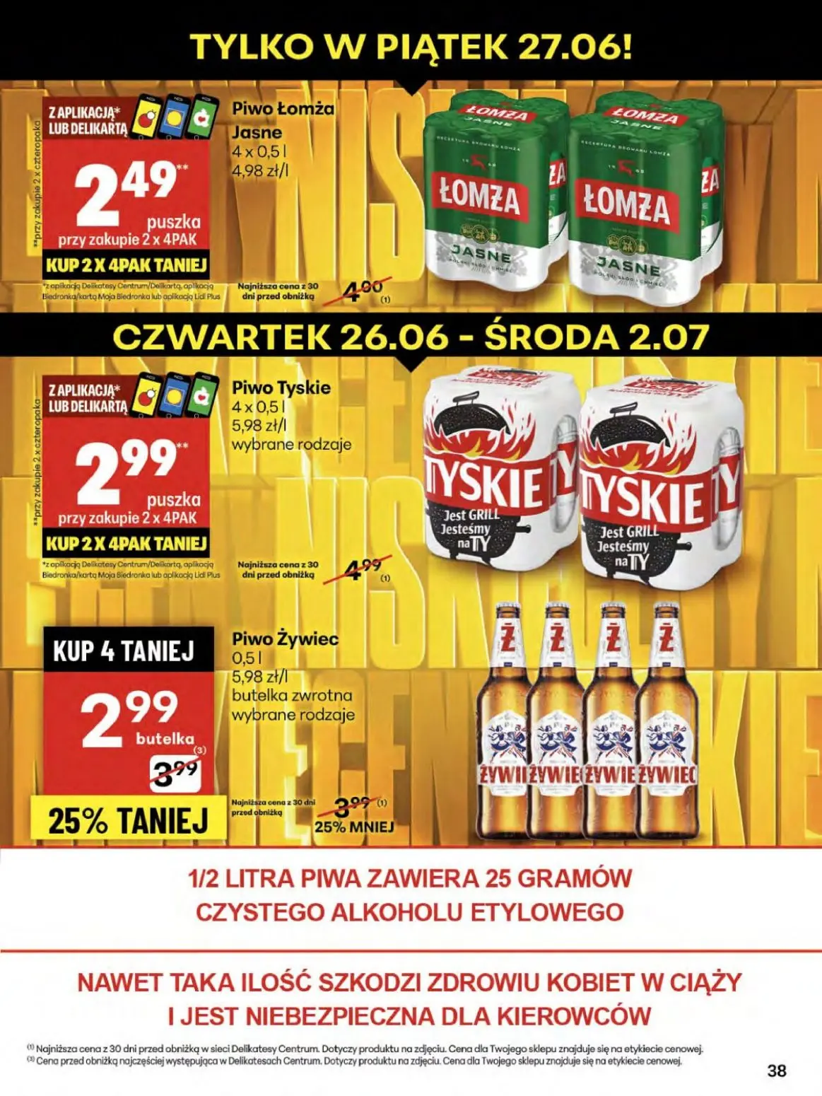 gazetka promocyjna Delikatesy Centrum Od czwartku - Strona 38