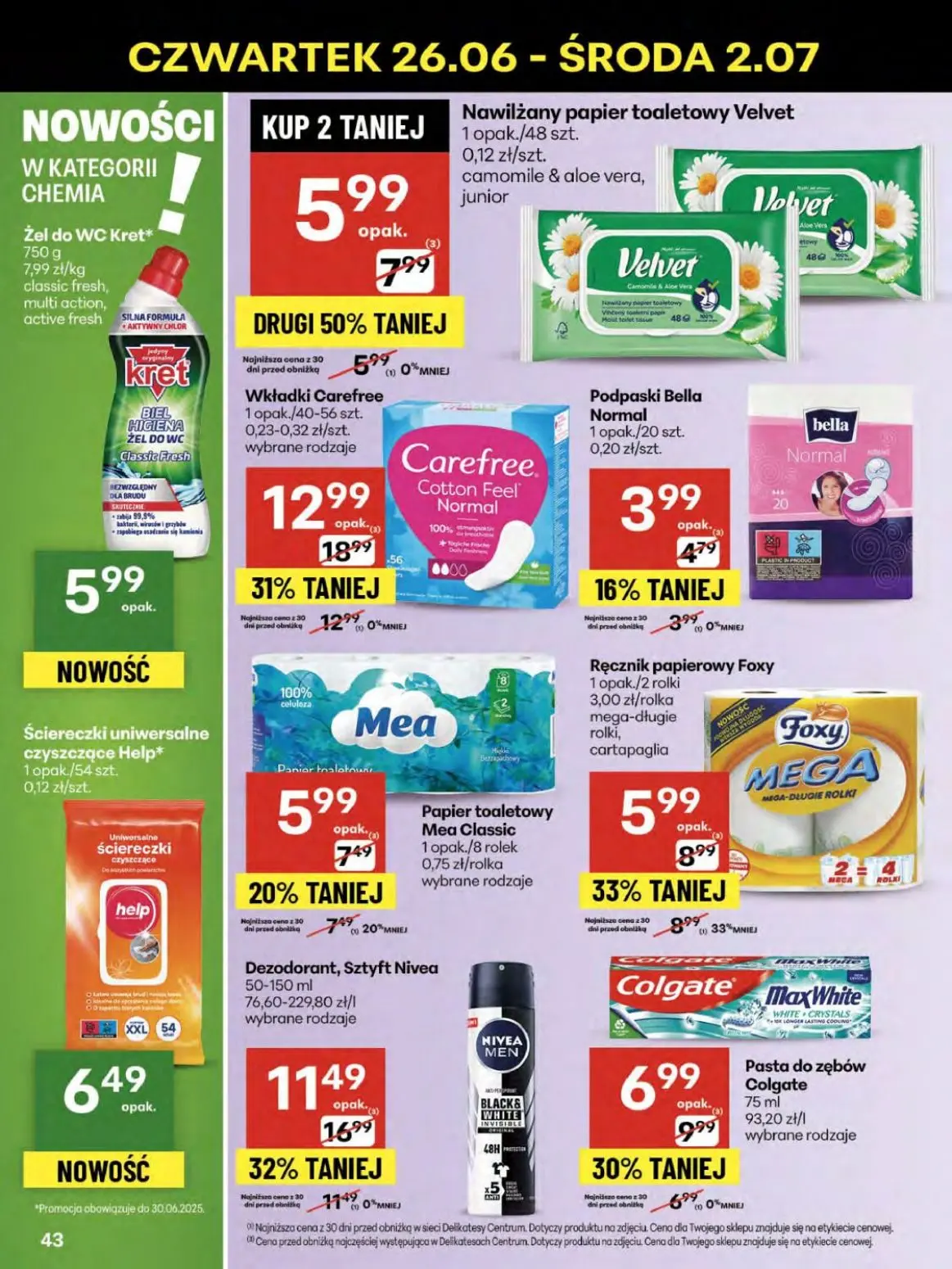 gazetka promocyjna Delikatesy Centrum Od czwartku - Strona 43