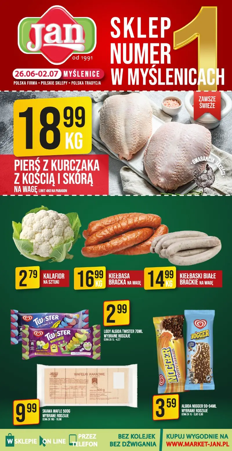 gazetka promocyjna Jan Myślenice - Strona 1