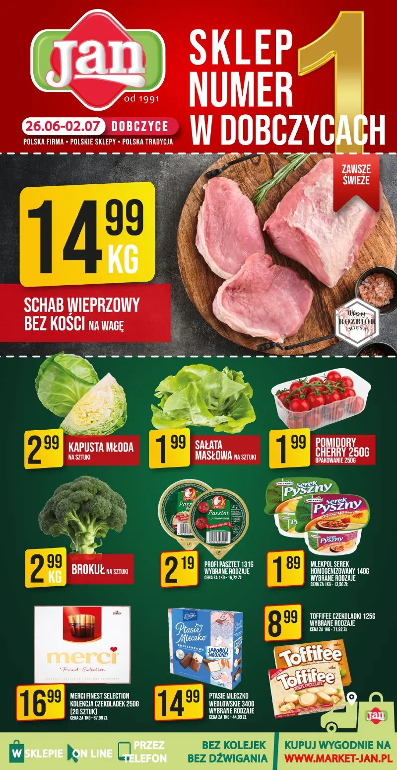 gazetka promocyjna Jan Dobczyce - Strona 1