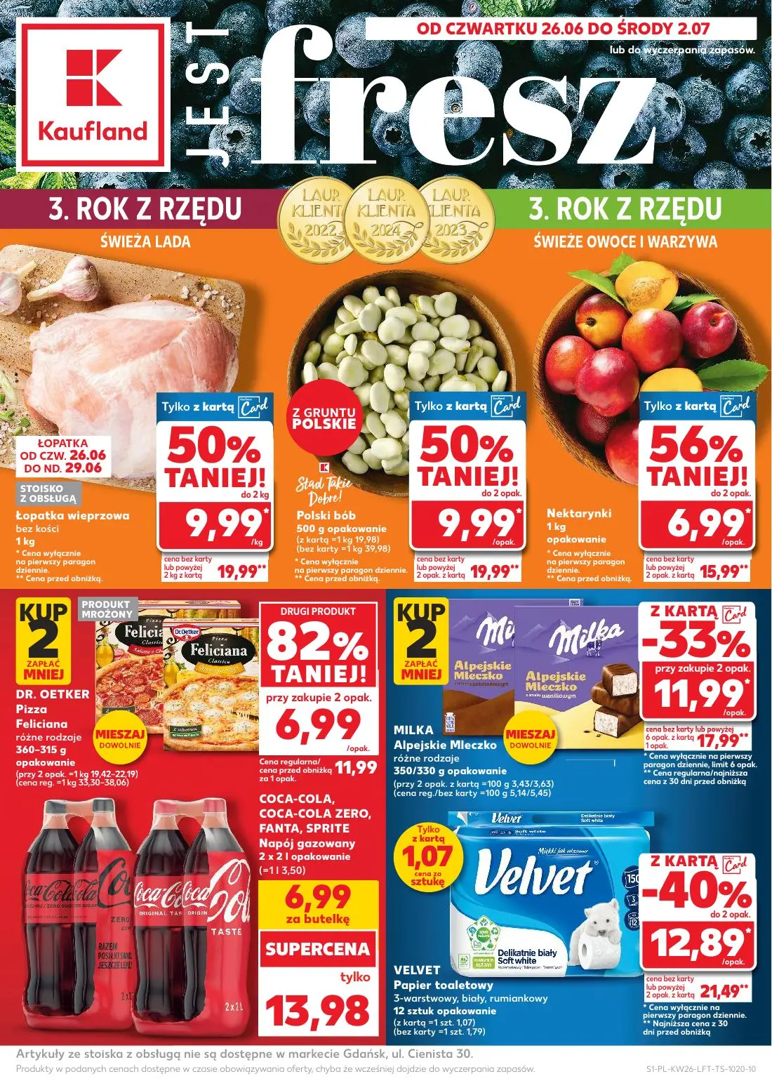 gazetka promocyjna Kaufland Jest fresz - Strona 1