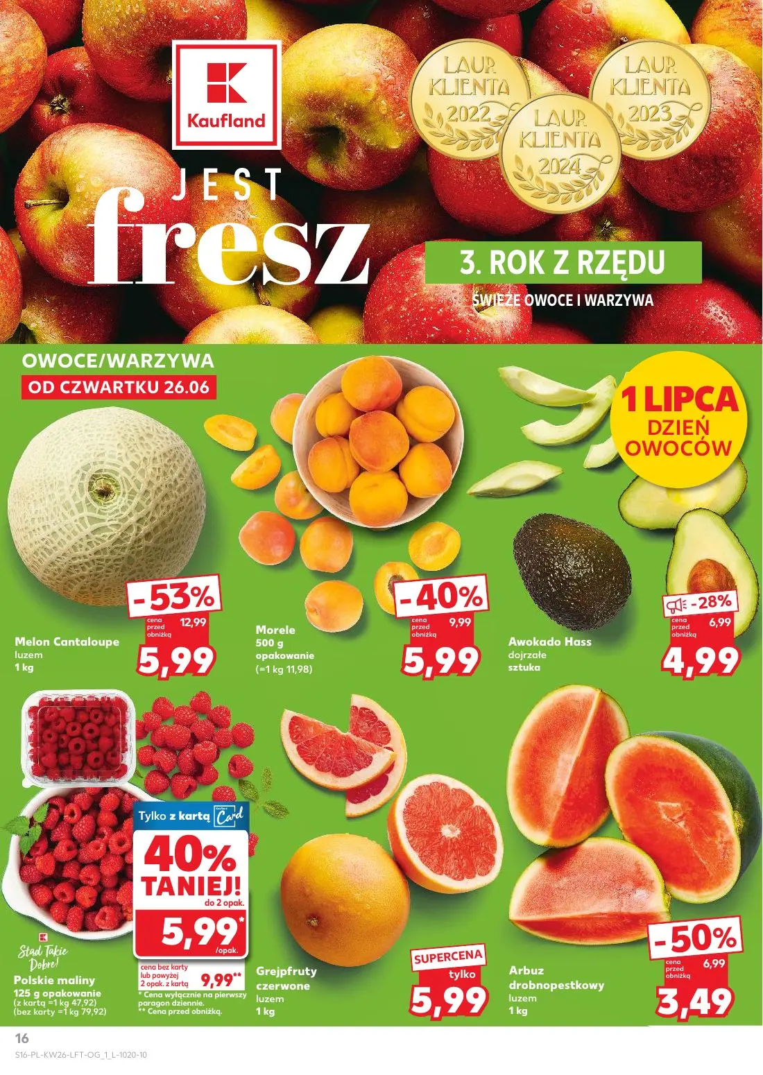 gazetka promocyjna Kaufland Jest fresz - Strona 16