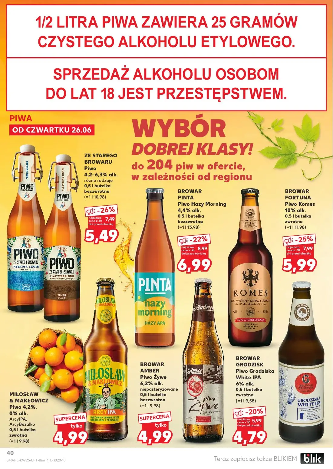 gazetka promocyjna Kaufland Jest fresz - Strona 40