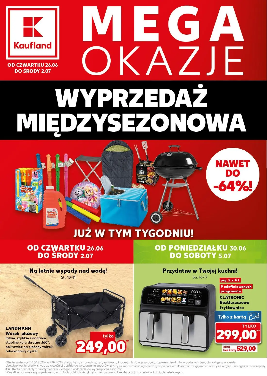 gazetka promocyjna Kaufland Mega okazje - Strona 1