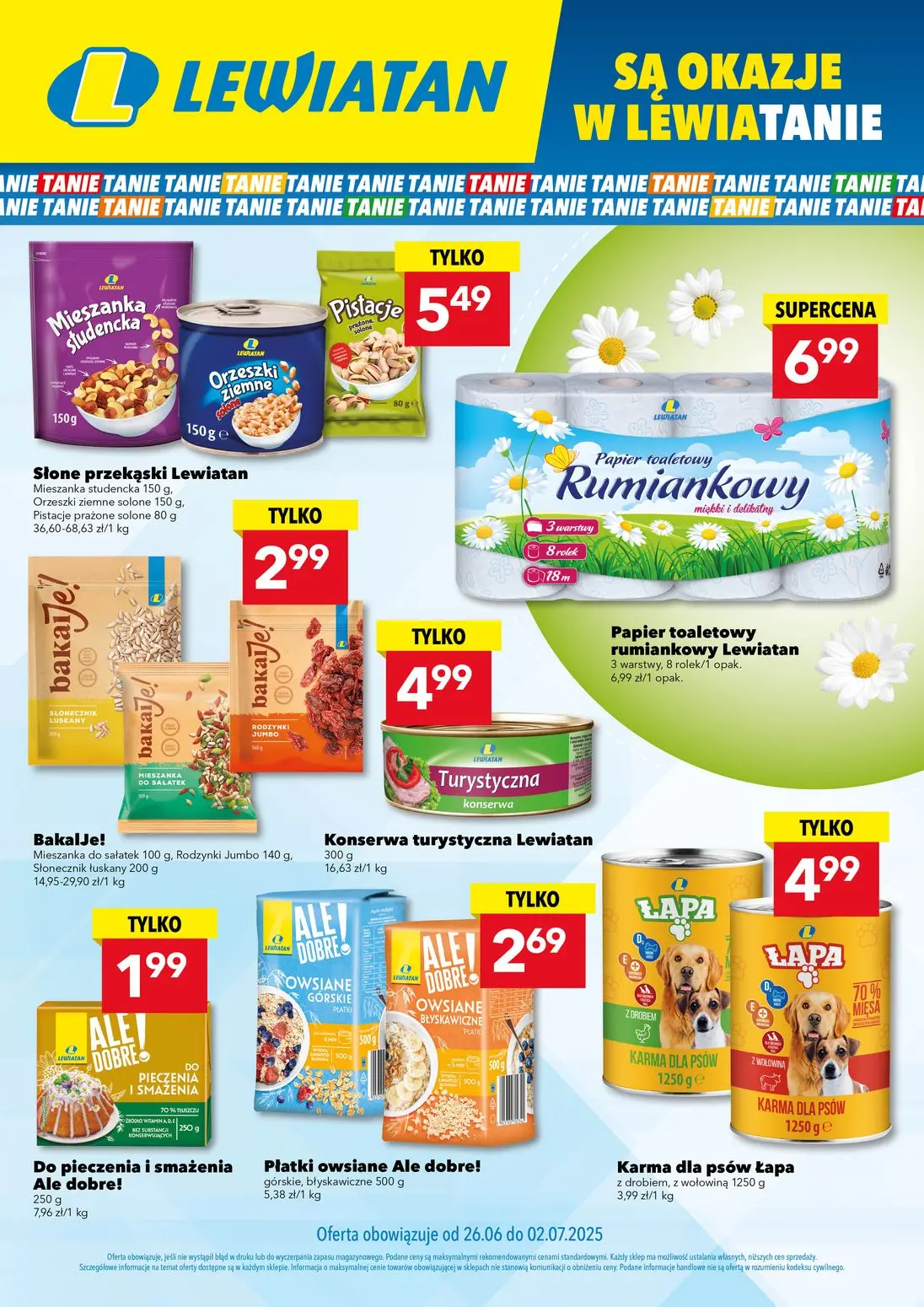 gazetka promocyjna LEWIATAN Są okazje w Lewiatanie - Strona 1