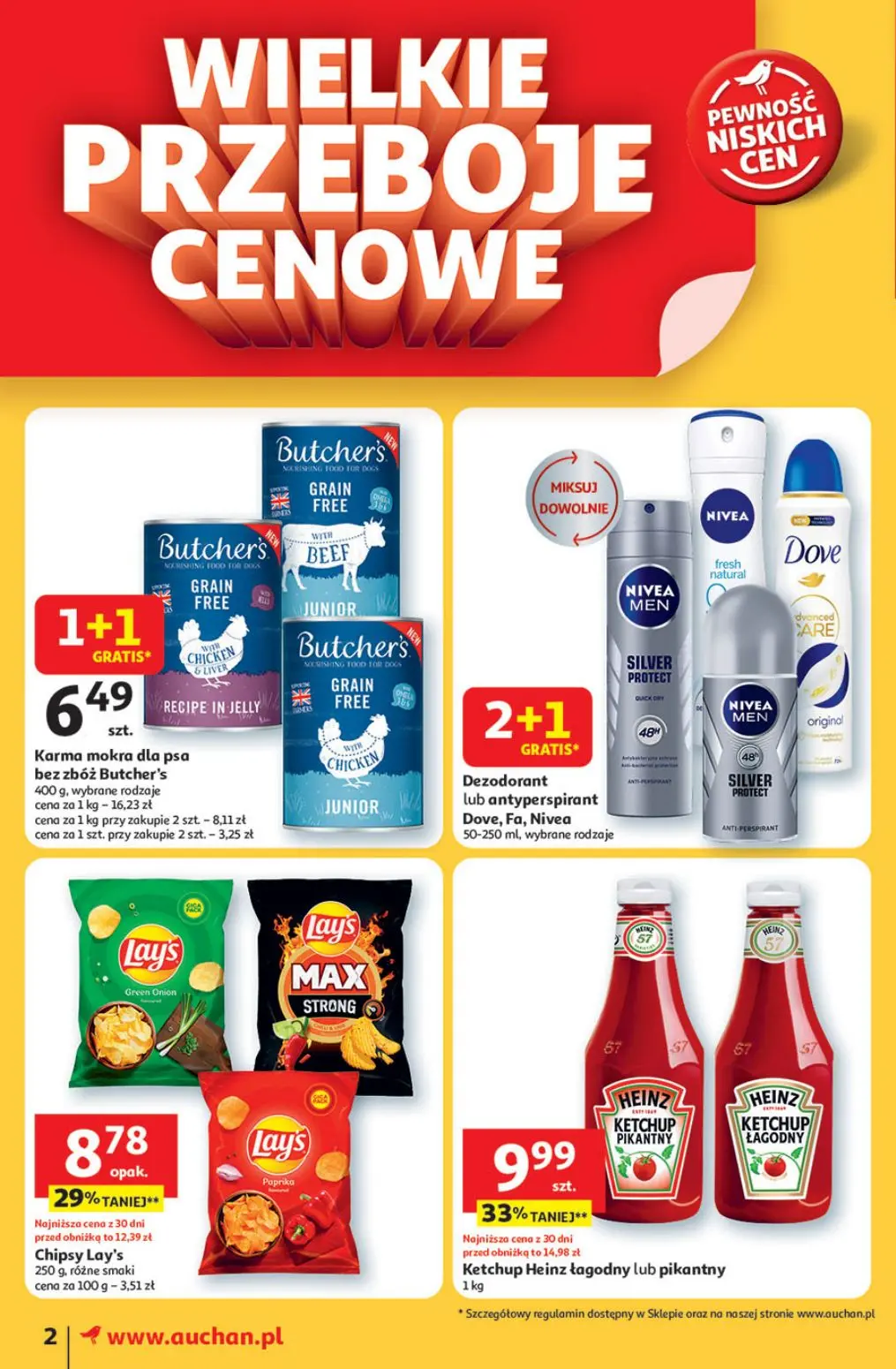 gazetka promocyjna Moje Auchan Wielkie przeboje cenowe - Strona 2