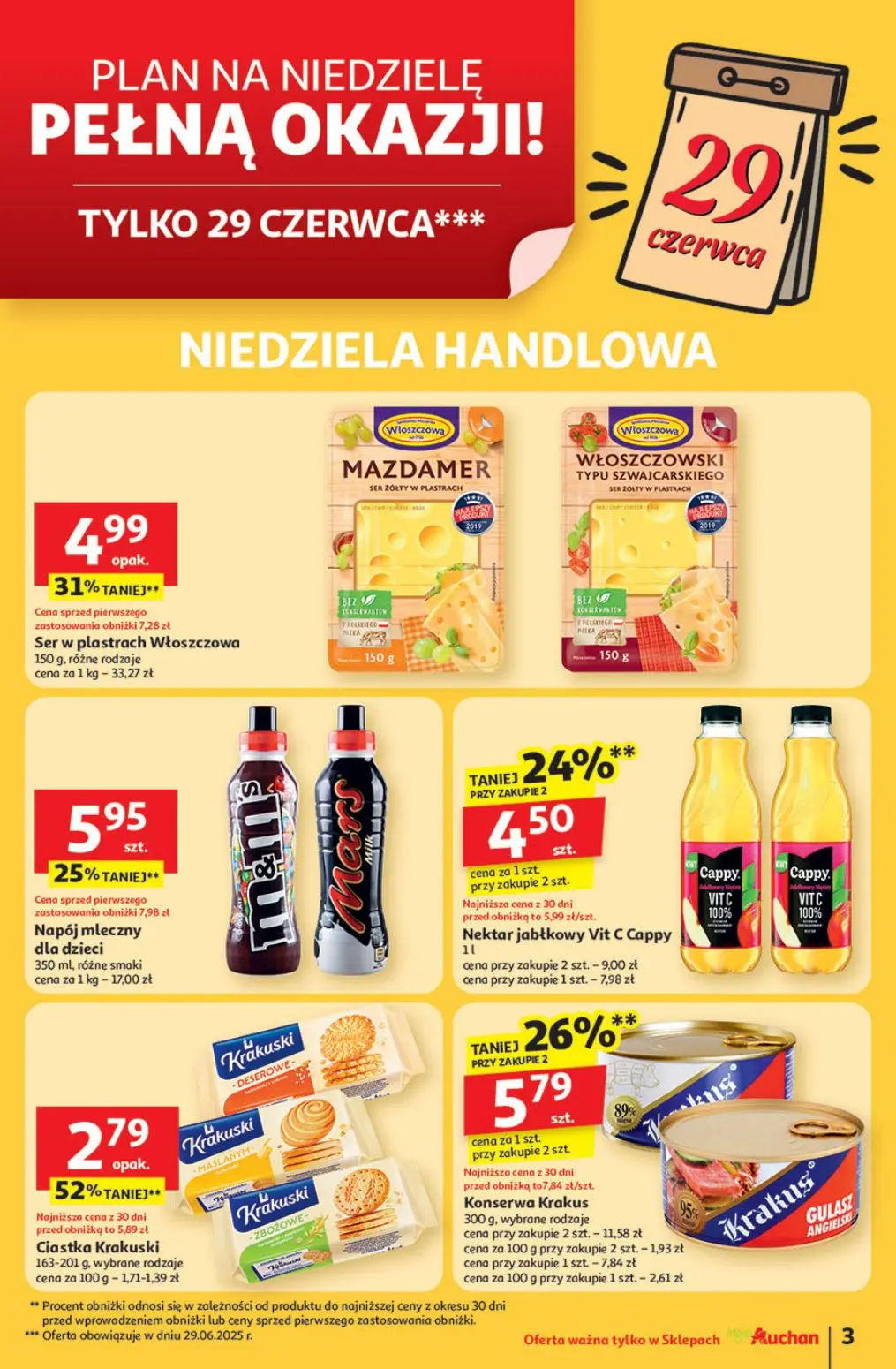 gazetka promocyjna Moje Auchan Wielkie przeboje cenowe - Strona 3