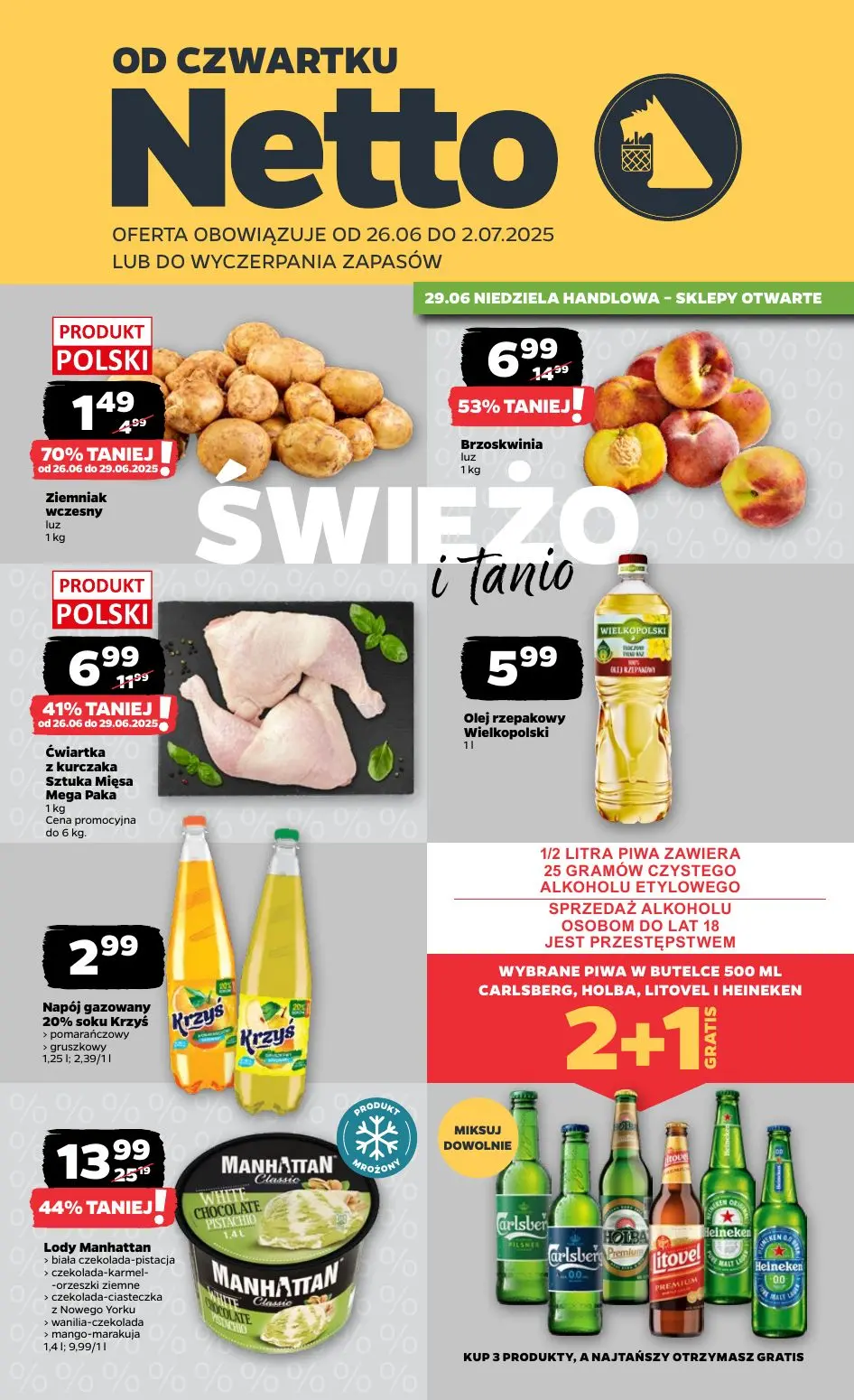 gazetka promocyjna NETTO Świeżo i tanio - Strona 1