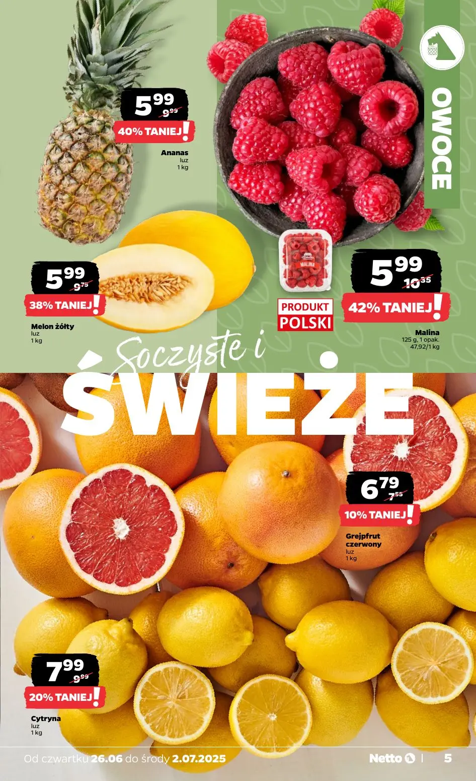 gazetka promocyjna NETTO Świeżo i tanio - Strona 5